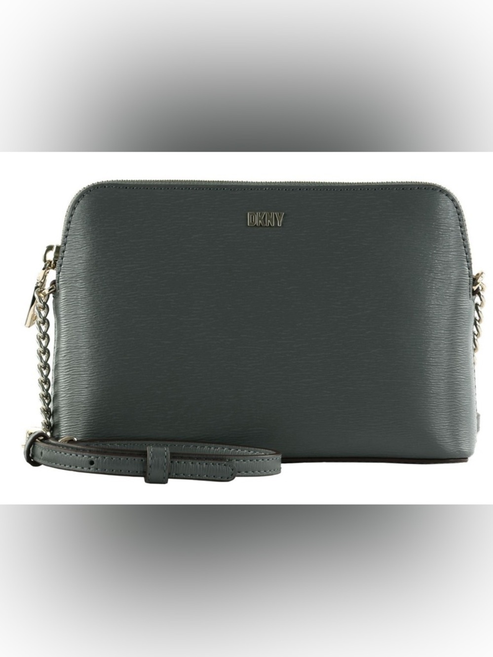 DKNY Textured Crossbody  purse with Gold Logo-NWOT